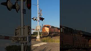 NS 31Q with at CP 445 Crawing into New Carlisle #bnsf_railway  #ns #country #train