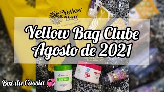 Yellow Bag Clube Agosto 2021 - Edição especial Rio de Janeiro 🥰