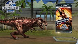 TYRANNOSAURUS GEN 2 PACK - NO VIP NO HACK - JURASSIC WORLD THE GAME #49