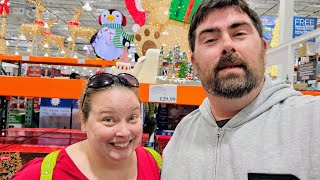 Christmas Shopping at Costco!!! - We were packed in here like sardines!