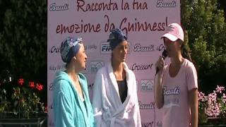 Bauli a Swim For Children: Ilaria e Stefania sostengono le donne nello sport!