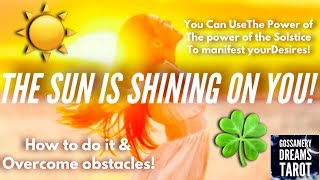 THE SUN IS SHINING ON YOU!🌞✨You can use the power of the solstice to manifest your desires! HOW TO⚠️