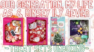 Our Generation, My Life As, Disney ILY 4ever 18' Doll Accessories Unboxing ~Treat Set Theme~