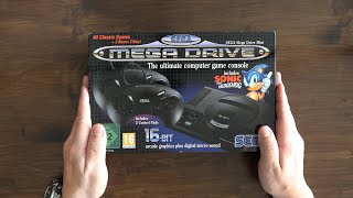 Unboxing the Sega Mega Drive Mini video game console