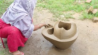 How to make mini chulha and stove । Village Oven making। DIY Wood stove । #viral #chulha #trending