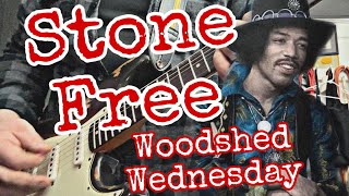 WOODSHED WEDNESDAY! STONE FREE… i do what i please!