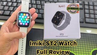 Imiki ST2 Calling Smartwatch Full Review 2024 || Tech With Babor ||