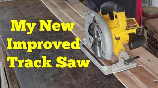 The best DIY circular saw track saw that I ever build.