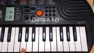 Sanam re easy piano tutorial.