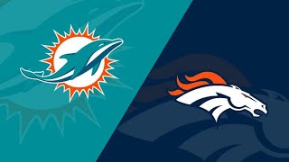 Madden 24 - Broncos (1-1) vs. Dolphins (1-1) NFL Season Simulation Week 3