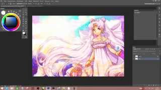 Neo Queen Serenity (Sailor Moon Crystal) Photoshop CS6 {speedpaint}