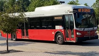 Fairfax connector 2017 New flyer Xcelsior XD40 #1730 Not in service