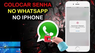 Colocar Senha no WHATSAPP do Iphone de forma fácil