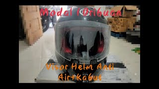 MODAL 10RIBU, VISOR HELM JADI ANTI AIR+KABUT ( PAKET HEMAT RAMAH DI KANTONG )