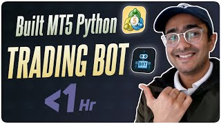 How to build MT5 Python Trading BOT in less than 1 hr [FREE] 💹