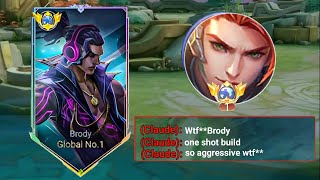 Top Global Brody Best Build 2024 [ Brody Top 1 Global Gameplay ] Mobile Legends