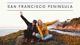 SAN FRANCISCO PENINSULA ROAD TRIP - BAY to the COAST! #travelvlog