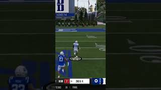 No one touches him for the touchdown! 🤦‍♂️#collegefootball25 #duke #unc #easports