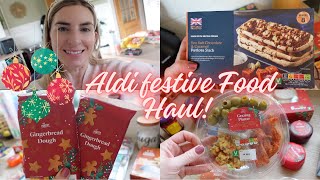 ALDI FESTIVE FOOD HAUL! | VLOGMAS DAY 11