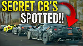 Corvette C8 Prototypes SPOTTED TESTING Again! Z06?! ZR1?! E-RAY?!