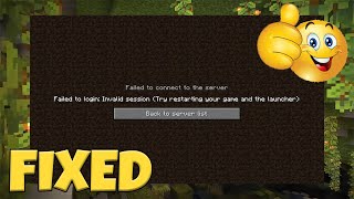 How To Fix Failed To Login:Invalid Session(try restarting your game) [tlauncher] [Easy Fix]