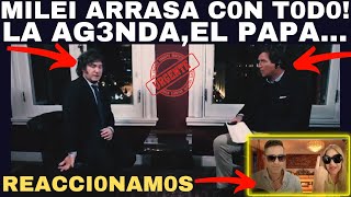 ⛔LA APOTEÓSICA ENTREVISTA DE TUCKER CARLSON A JAVIER MILEI QUE TIENE A L0S 0SCU-R0S REVUELT0S🔥