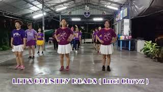 Let's Country Roads line dance