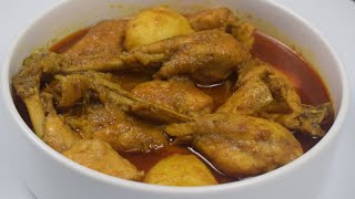 Simple Chicken Curry for Beginners | Easy & Tasty Chicken Curry with Potato by Asha #322