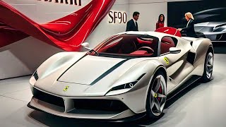 "Ferrari SF90 2025: Redefining Hypercar Performance with Unmatched Power and Precision"