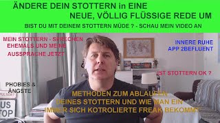 ÄNDERE DEIN STOTTERN IN EINE NEUE, VÖLLIG FLÜSSIGE REDE UM, MATT TOMZAK, APP2BEFLUENT SPRACHTHERAPIE