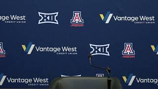 Arizona Football Press Conference