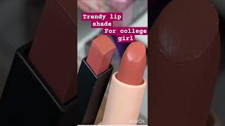 lipstick shade for college girls | lip swatches for daily wear | #viral#trend#nudelipshade