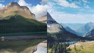 Canada vs. Glacier National Park