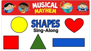 Shapes Sing-Along 🔴 🟦 💛