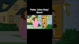 Peter becomes transgender #familyguy #comedy #funny #shorts