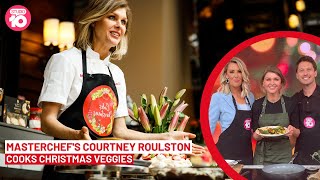 Courtney Cooks Chrissy Veggies | Studio 10