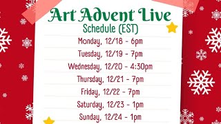 Art Advent Live! Day 18