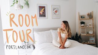 My *aesthetic* Room & Closet Tour | Portland, OR