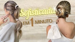 Penteado simples: 3 rabos de cavalo incríveis