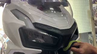 Tutorial Pemasangan Cover Frame Headlamp carbon v2 Honda ADV 160 || product by DCS CARBON #dcscarbon