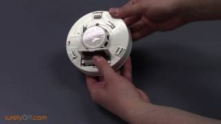 How to  Replace the Battery in a Resolution Products RE112 GE Smoke Detector