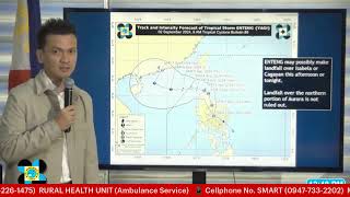 Press Briefing: Tropical Storm #EntengPH {YAGI} - 12:30 PM Update September 2, 2024 - Monday