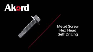 Metel Screw Hex Head Self Drilling