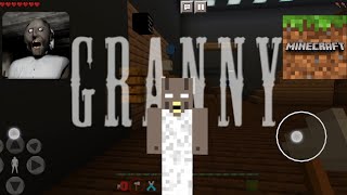 granny gameplay in Minecraft #granny #minecraft