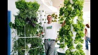 GARDEN TOWER THAT CAN GROW UPTO 70 VEGGIES AND HERBS AT ONCE