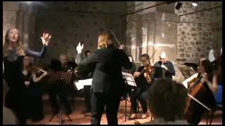 Handel "Sono come navicella" Yuliana Duba soprano, orchestra d'Abruzzo, Maria Romanova direttore