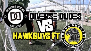 DIVERSE DUDES VS HAWKGUYS FT | SGFSA PREMIER LEAGUE 2024