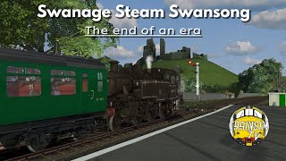 Swanage Steam Swansong - 1966