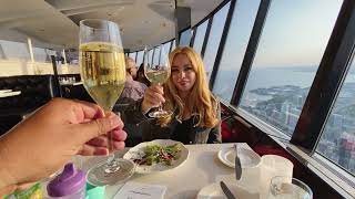 Dinner at the CN Tower 360 Restaurant