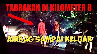 Tabrakan HILUX vs VIXON - AirBag smpai keluar - Lokasi Wajok Hulu kilometer 8